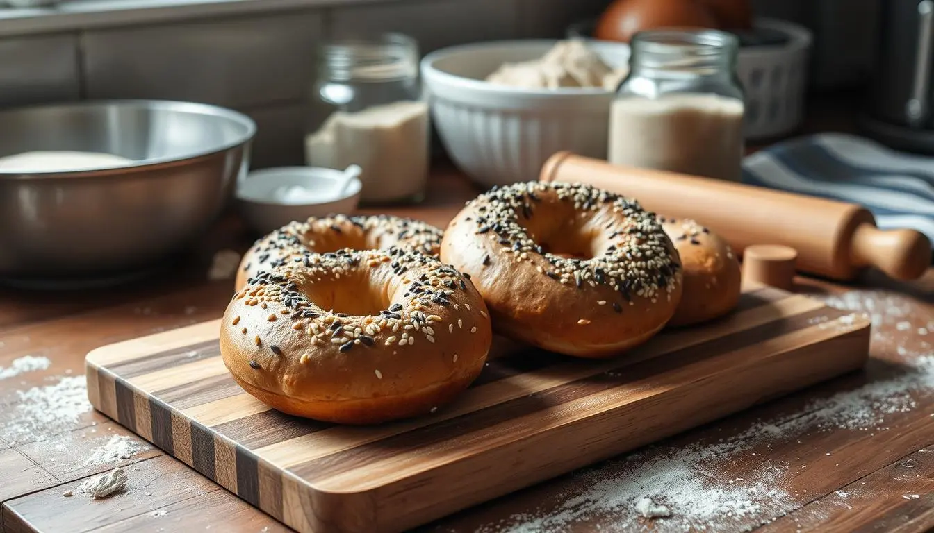 sourdough bagel recipe