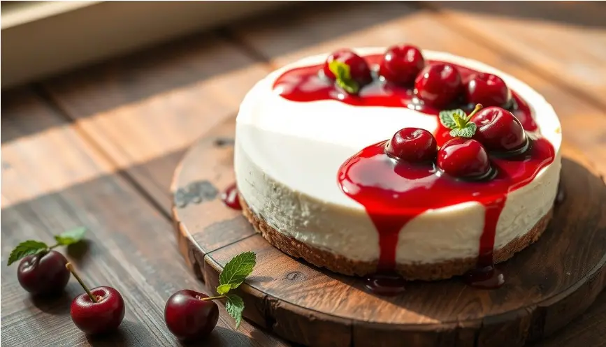 Cherry Cheesecake Recipe