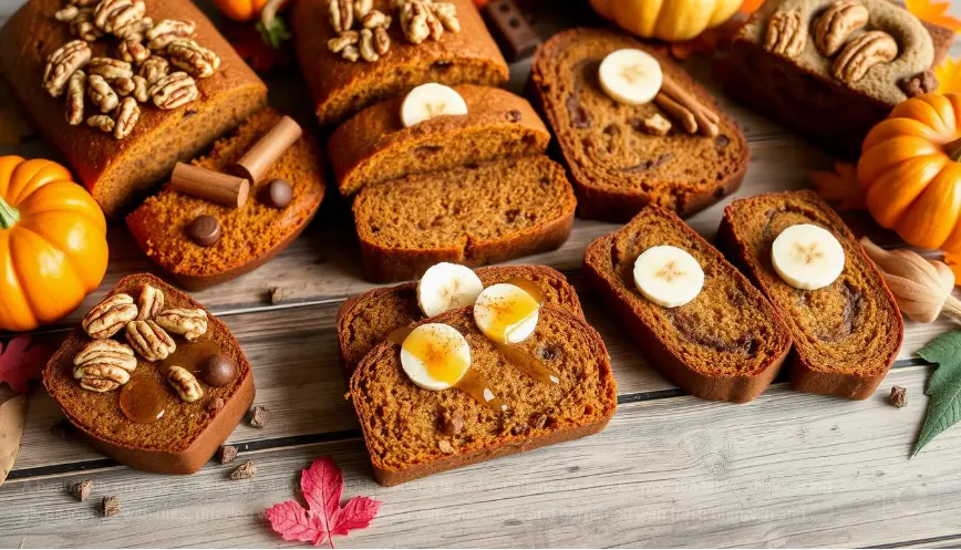 Pumpkin Banana Bread Recipe
