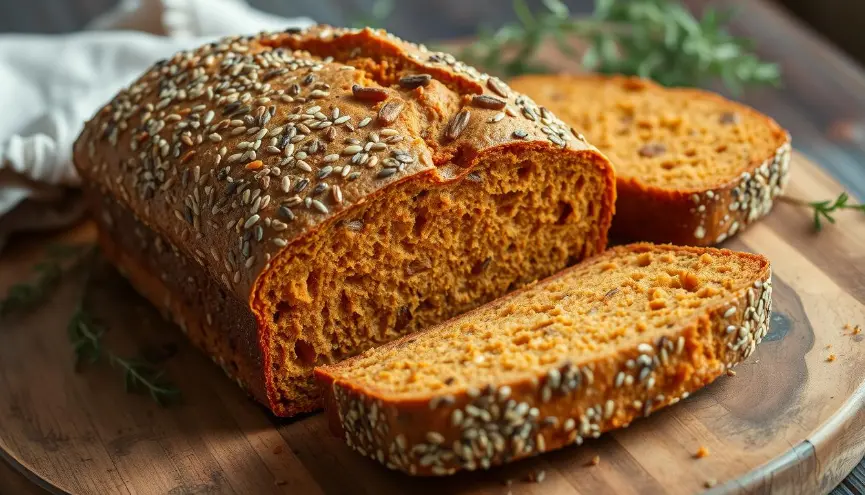 Seeded Miso Sweet Potato Bread Recipe