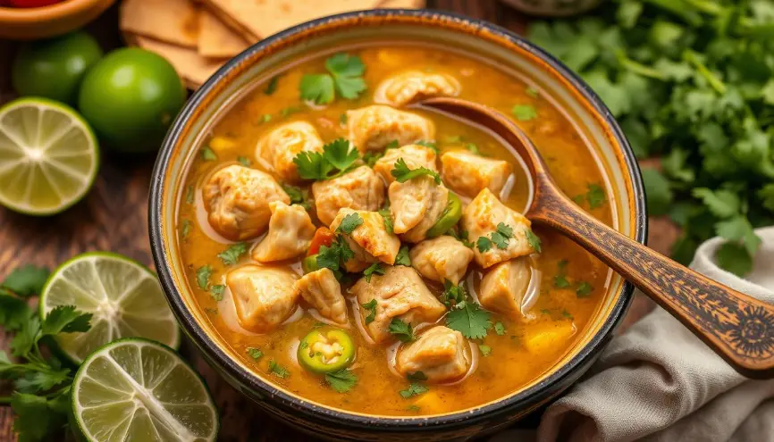 Green Chili Chicken Soup