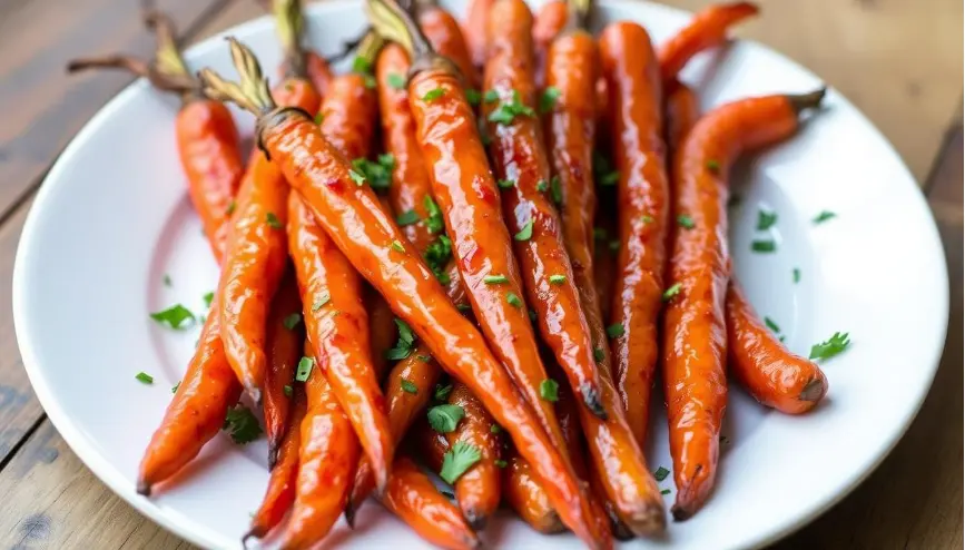 Maple Glazed Carrots