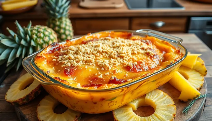 Pineapple Casserole