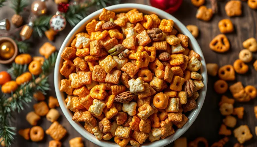 chex mix recipe oven
