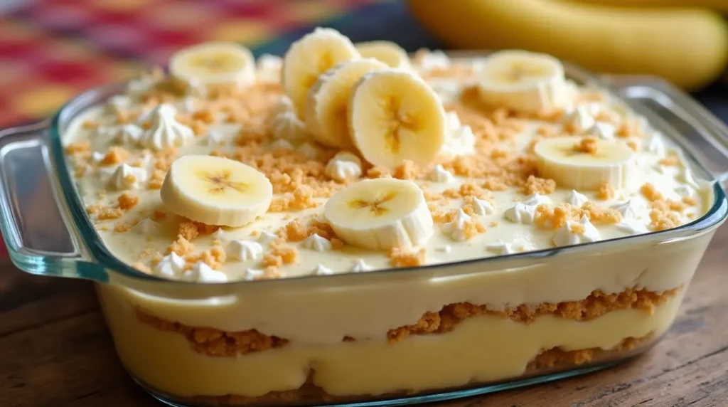 paula deen banana pudding
