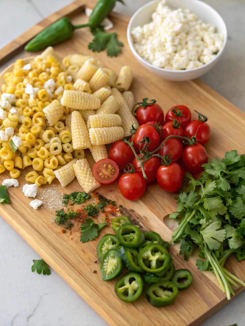 elote pasta salad ingredients