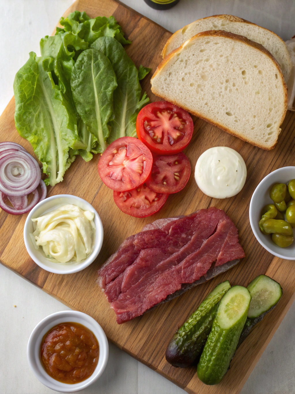 steak sandwich recipe ingredients