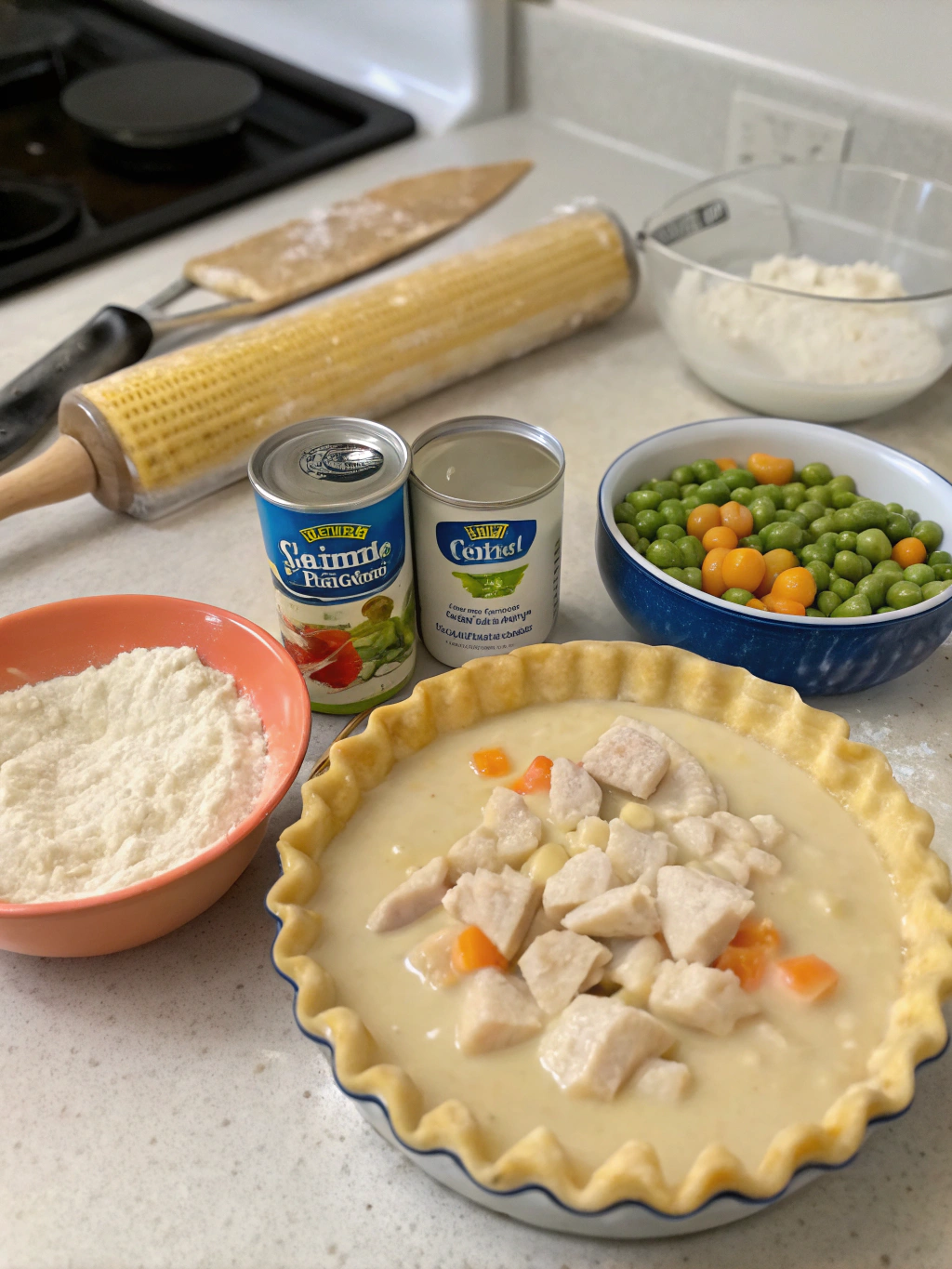 pillsbury chicken pot pie ingredients