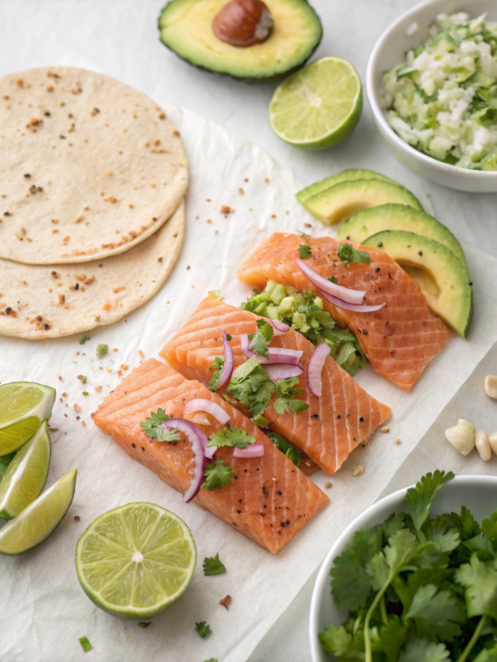 salmon fish tacos ingredients