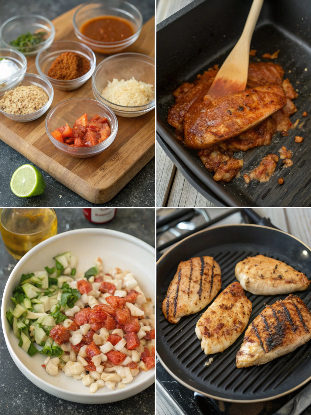 chipotle chicken recipe preparing steps