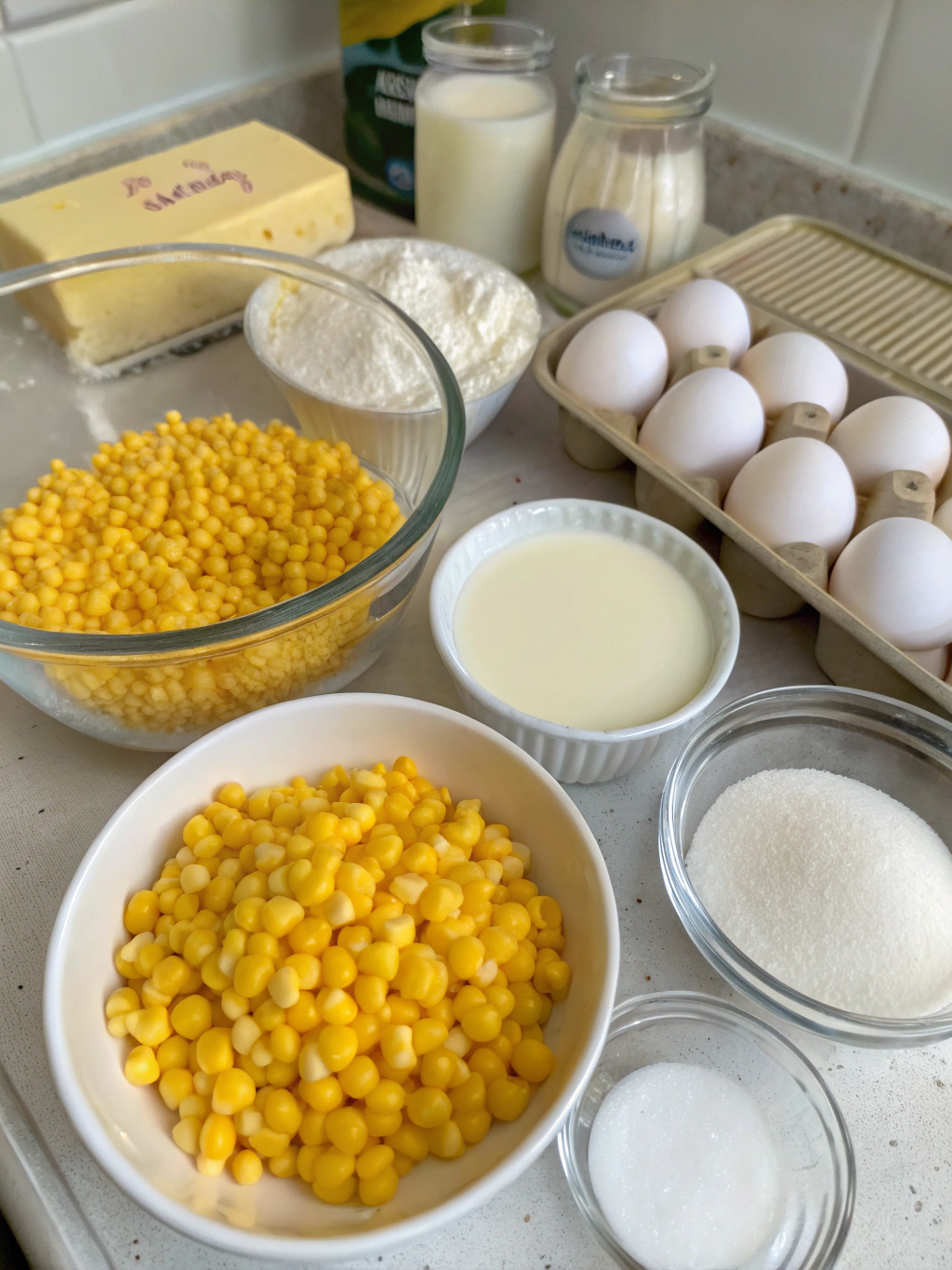 corn pudding casserole ingredients