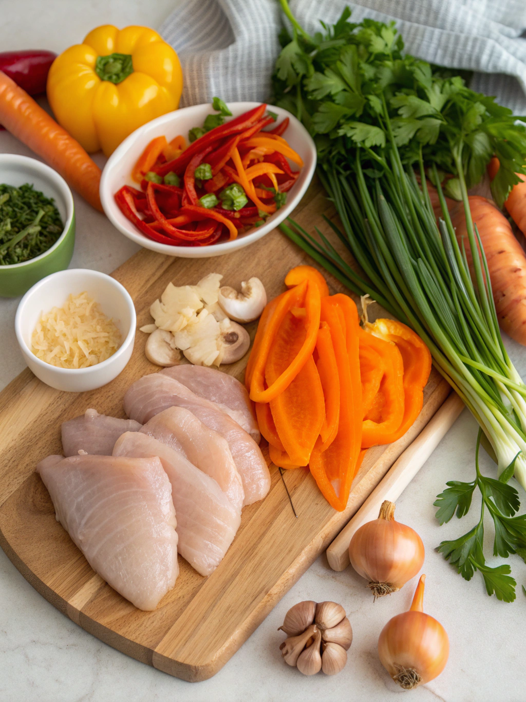 healthy orange chicken recipe​ ingredients