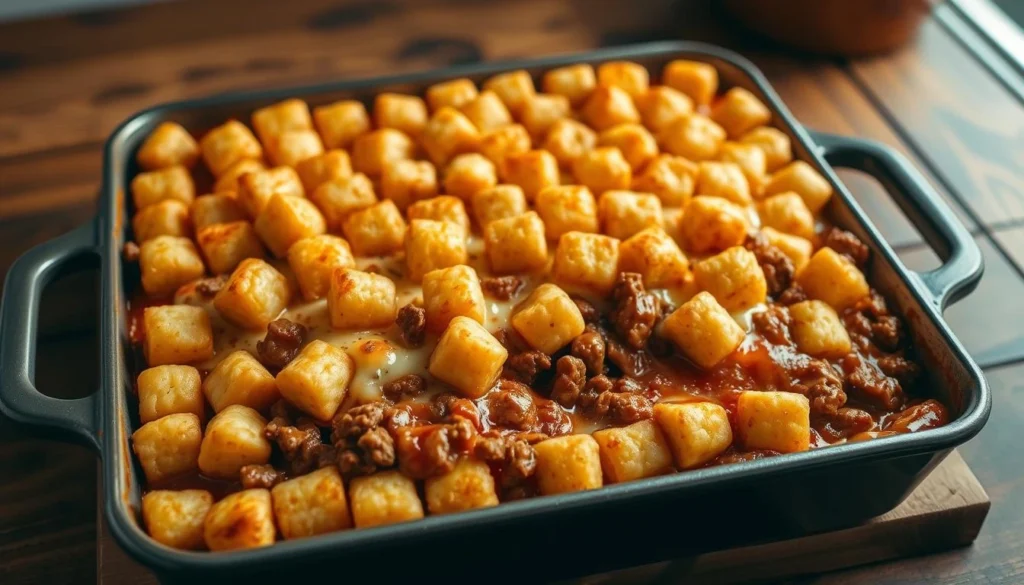 Cheeseburger Tater Tot Casserole 1
