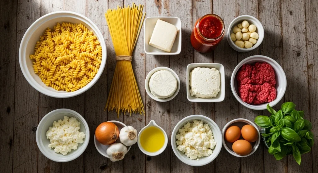 Ingredients Spaghetti Pie