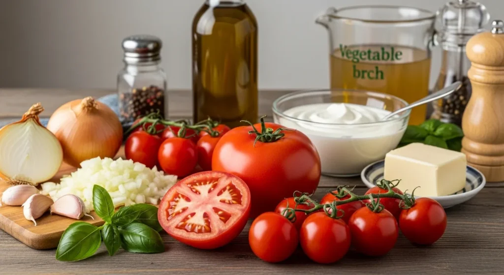 Ingredients Tomato Bisque Soup Recipe