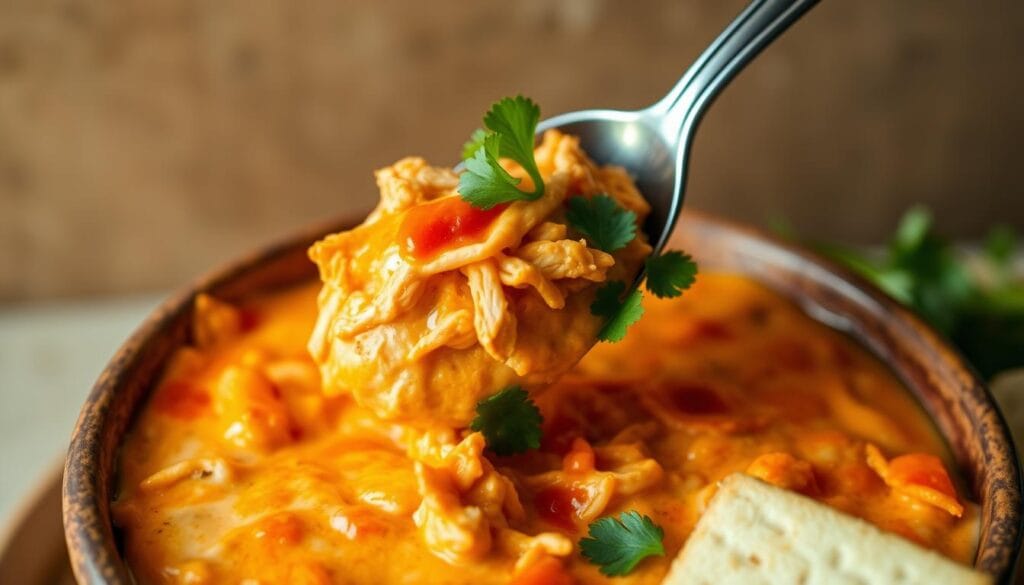 Buffalo chicken dip