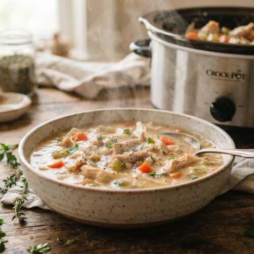 chicken crockpot gravy