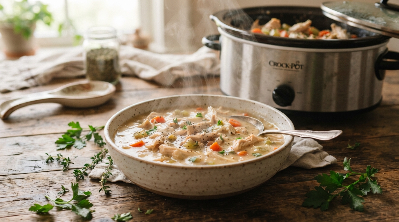 chicken crockpot gravy