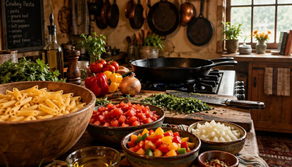 homemade cowboy pasta homemade cowboy pasta
